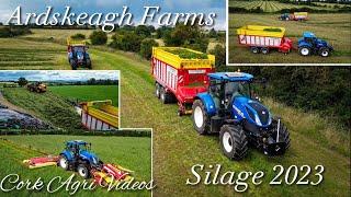 Silage 2023 | Ardskeagh Farms | New Holland T7210, T7200, TS115, JCB 414s