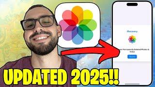 How to Recover Permanently Deleted Photos on iPhone & iOS 18 Tutorial - Recover Photos &  Video 2025