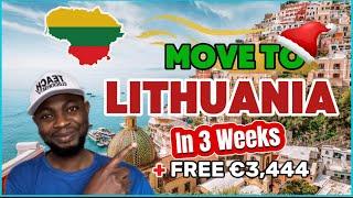 How To Relocate To Lithuania in 2024 Before Christmas + Relocation Package of €3444