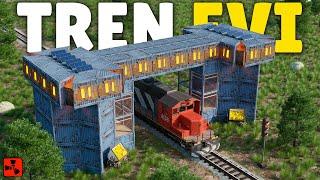 BENZERSİZ TREN EVİ YAPTIK!!! EFSANEVİ RAİDLER ATTIK!!! @Megalionns  | Rust Türkçe