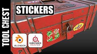 SUBSTANCE PAINTER: ADDING STICKERS TO TOOL CHEST