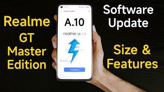 Realme GT Master Edition Software Update Size & features #realme #realmegtmasteredition #realmeui