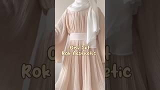 One set rok aesthetic|link pembelian dikomentar#racunshopee #shopeehaul #shorts