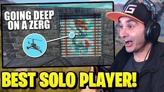 Summit1g Reacts: GOING DEEP on a ZERG and TAKING THEIR LOOT | Rust Solo Survival
