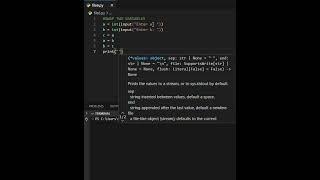 SWAP TWO VARIABLES USING PYTHON WITH THE HELP OF A 3RD VARIABLE #programning  #coding #python #code