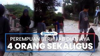 Viral Video Remaja Perempuan Dianiaya Sejumlah Orang di Kuburan, Sudah Minta Ampun Tetap Dipukuli