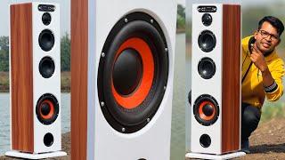 How To Make 200Watt Tower Speaker Using A TPA3116D2 Amplifier Board || Tower Speaker कैसे बनाये