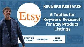 Etsy Keyword Research 6 Tactics for Etsy SEO for Titles, Tags And Descriptions