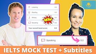 Full Band 8 Mock Test | Great Vocabulary for IELTS!