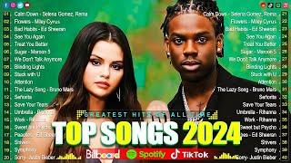 Adele, Rihanna, The Weeknd, Taylor Swift, Ed Sheeran, Bruno Mars, Justin Bieber, SiaTop Hits 2024