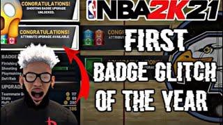 NEW NBA 2K21 INSTANT BADGE GLITCH TUTORIAL!! (PS4/XBOX)