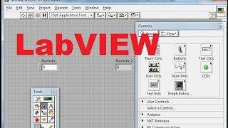 Beginners LabVIEW Tutorial 2: Creating First LabVIEW Program