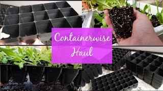 Containerwise haul & review ~ Gardening equipment ~ Buying Seed Propagation / Module Trays
