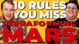 10 Rules in Terraforming Mars you are probably getting wrong!