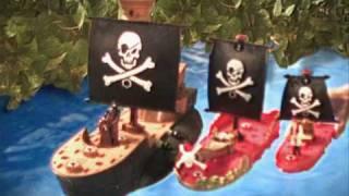 Matchbox® Mega Rig® Pirate Ship! Building System Commercial