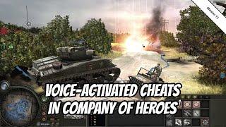 Company of Heroes (Mortain) with Voice-Activated Cheats