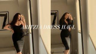 Aritzia Dress haul Spring Summer 2022 | Chloe zadori