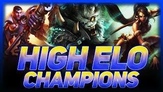 High Elo Champions: Why They Suck In Low Elo But Are Overpowered In High Elo | League of Legends