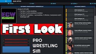 Pro Wrestling Sim Ersteindruck [First Look]