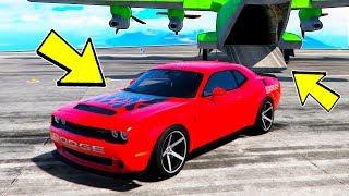 БИТВА ПИЛОТОВ В ГТА 5! УГНАЛ САМОЛЕТ И НАШЕЛ ВНУТРИ DODGE DEMON! 200% УДАЧА!