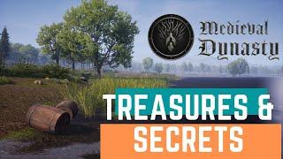 The BEST TREASURES & SECRETS guide INCLUDING RESPAWN DETAILS & MAP! Medieval Dynasty