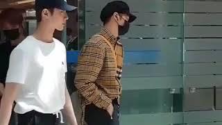 180810 Wanna One and Fans Reaction When Getting Through the Gate at Incheon Airport To LA