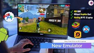 "Play FREE FIRE on ANY PC Like a Pro! With This Brand New Android Emulator!