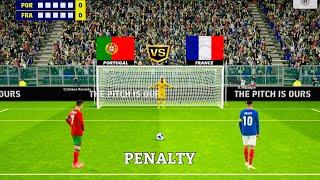 Portugal  vs France Penalty Kick | Kylian Mbappe vs Cristiano Ronaldo 