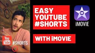 Make YouTube #Shorts EASY on MacBook With iMovie [TUTORIAL] #shorts