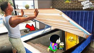 GTA 5 : Franklin Open Secret Containers From Granny's Challemge To Pinchan Shinchan!