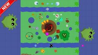 MOPE.IO OCEAN TO OCEAN CHALLENGE / KRAKEN TROLLED BY LAND ANIMALS / FUNNY MOPE.IO GAMEPLAY