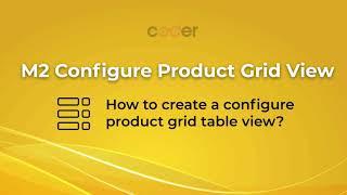 Magento 2 Configure Product Grid View | How to use and configure?