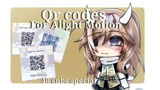 -- Qr codes for AM - [40 subs special] - |#shiniee|--