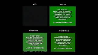 VHS effect comparisons