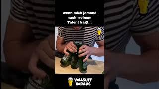 Ein nützliches Talent #VollsuffVoraus #Trinkspiel #Saufen #Prost #Bier #BeerPong #party