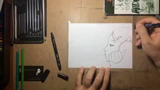 Manga  çizimi | Bir Kadin Çizeceksin dediler / How to draw a Manga girl