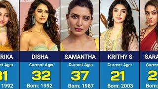 Age of Famous Indian Actress in 2024 ||