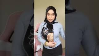 tiktok semok montok bohay tembem hot hijab fans pascol