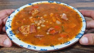 Знаменитый венгерский фасолевый суп! Так вкусно готовлю на все праздники!