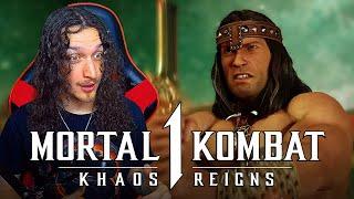 Mortal Kombat 1 - Conan the Barbarian Teaser Trailer REACTION! (Gameplay Trailer Date Revealed)