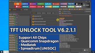 TFT UNLOCK TOOL V6.2.1.1 Free Gratis Support All Chips