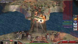 CHINA Tank - Command & Conquer Generals Zero Hour - 1 vs 7 HARD Gameplay