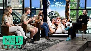 Terri, Robert & Bindi Irwin Talk Animal Planet's "Crikey! It's The Irwins"