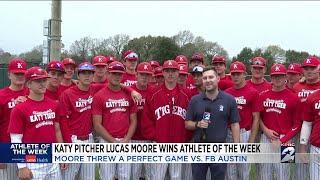 Congratulations to Katy's Lucas Moore for being our KPRC 2 & UTMB Health Athlete of the Week
