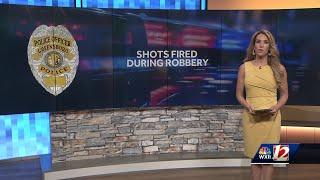 Greensboro masked men fire multiple shots while robbing a convenience store