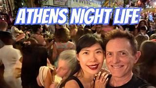 GREECE VIBRANT NIGHTLIFE + OUR COZY APARTMENT TOUR IN ATHENS