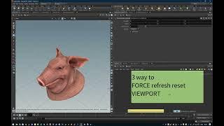 HOUDINI：3 ways to FORCE refresh reset update viewport...  NOTE：