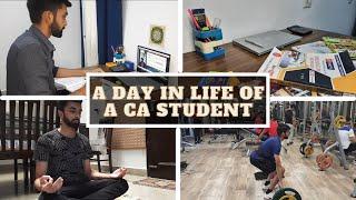 A Day in life of a CA Student | CA Intermediate student | My daily routine| Aryyaman Jain #vlog