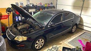 Copart $300 VW Passat 2.0t FSI Timing Belt Replacement - Will it Run??