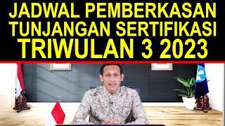 Semua guru sertifikasi wajib bersiap pemberkasan tunjangan sertifikasi guru triwulan 3 tahun 2023